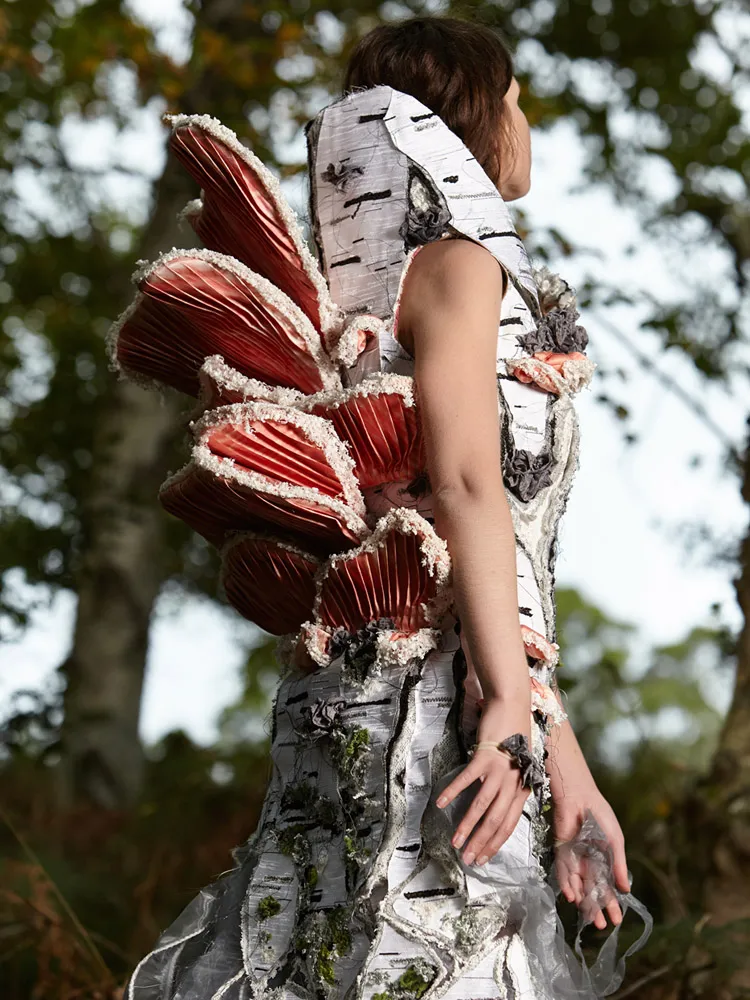 MYCELIUM Art Couture Dress by Tarmi
