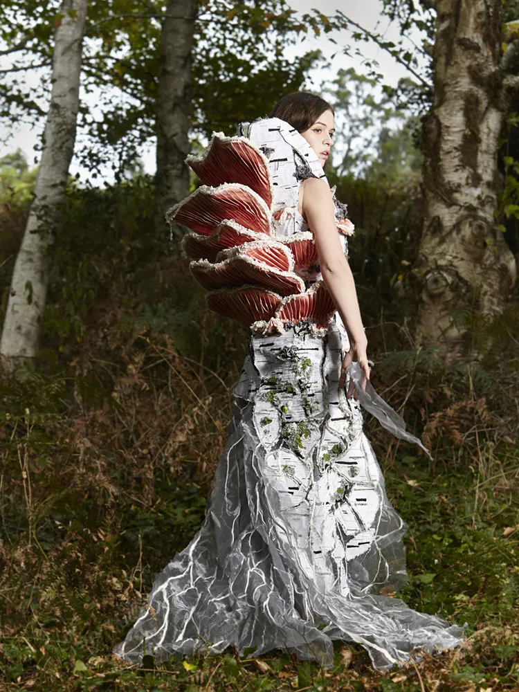 MYCELIUM Art Couture Dress by Tarmi