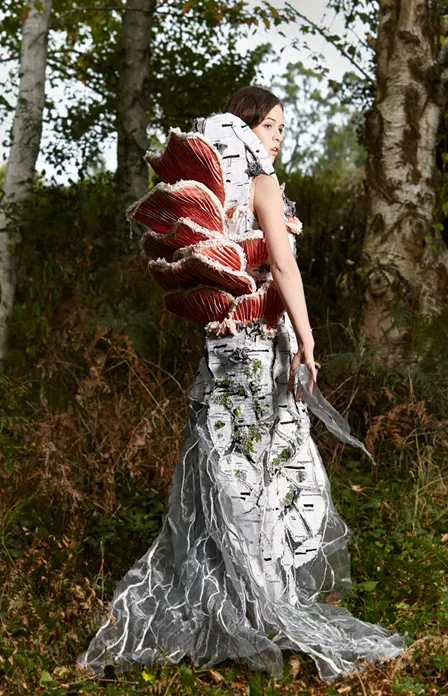 MYCELIUM Art Couture Dress by Tarmi